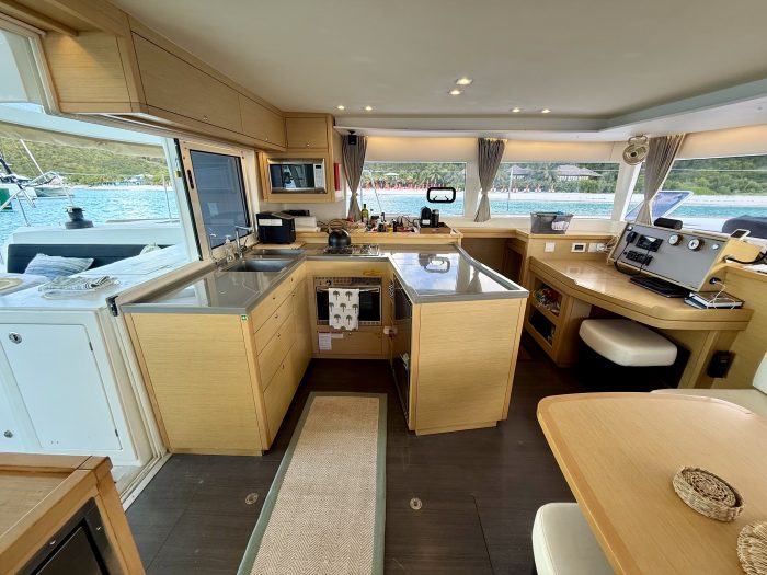 navigation station, Lagoon 450, catamaran for sale
