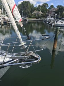deck, Valiant 42, sailboat for sale