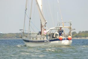 exterior, Valiant 42, sailboat for sale