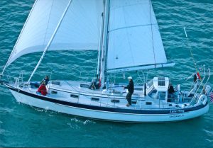 underway, Valiant 42, sailboat for sale