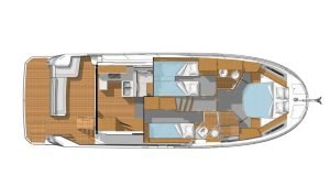 Beneteau 41 ST layout drawing 1