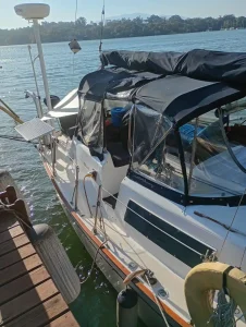 exterior, Irwin 32.5, sailboat for sale
