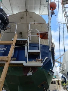 boatyard, Van De Stadt 343, sailboat for sale
