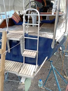 cockpit, Van De Stadt 343, sailboat for sale