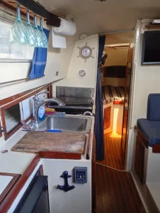 interior, Irwin 32.5, sailboat for sale