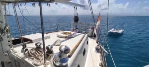 deck, Islander 55, sailboat for sale