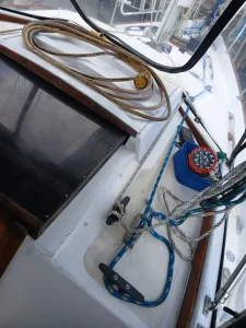 deck, Irwin 32.5, sailboat for sale