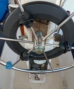 helm, Irwin 32.5, sailboat for sale