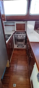 interior, Islander 55, sailboat for sale