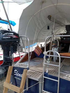 cockpit, Van De Stadt 343, sailboat for sale