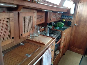 interior, Van De Stadt 343, sailboat for sale