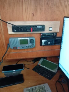 navigation station, Van De Stadt 343, sailboat for sale