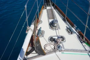 deck, Islander 55, sailboat for sale
