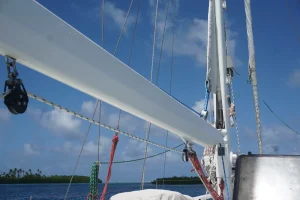 deck, Islander 55, sailboat for sale