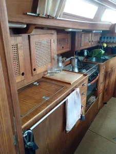 interior, Van De Stadt 343, sailboat for sale