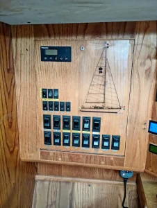 electrical, Van De Stadt 343, sailboat for sale