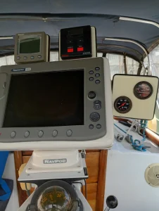 navigation station, Irwin 32.5, sailboat for sale