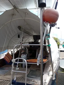 cockpit, Van De Stadt 343, sailboat for sale