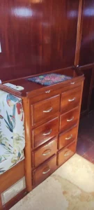 interior, Islander 55, sailboat for sale