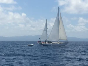 underway, Islander 55, sailboat for sale
