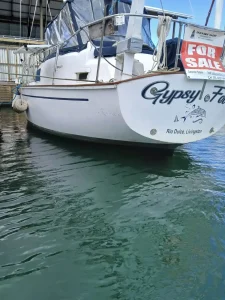 exterior, Irwin 32.5, sailboat for sale