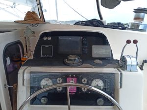 helm, Leopard 47, catamaran for sale