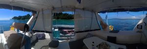 cockpit, Leopard 47, catamaran for sale