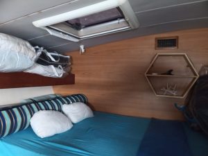 bed, Leopard 47, catamaran for sale