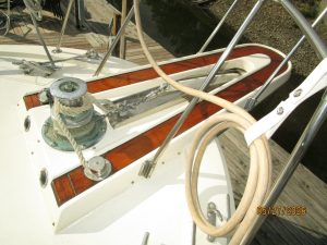 deck, Hatteras 42 LRC, trawler for sale