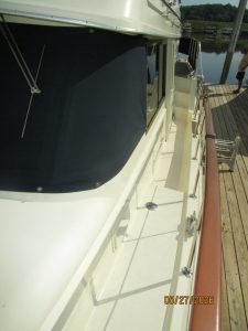 deck, Hatteras 42 LRC, trawler for sale