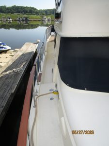 deck, Hatteras 42 LRC, trawler for sale
