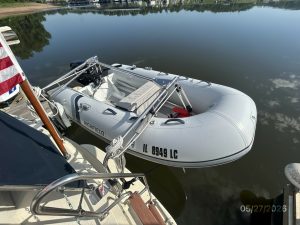 exterior, Hatteras 42 LRC, trawler for sale