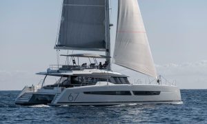 exterior, FP 67 Alegria, catamaran for sale