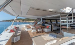 cockpit, FP 67 Alegria, catamaran for sale