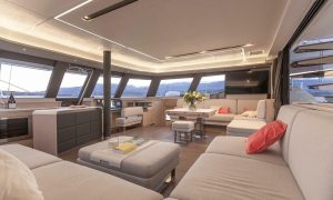 salon, FP 67 Alegria, catamaran for sale