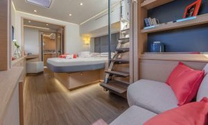 bed, FP 67 Alegria, catamaran for sale