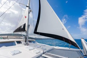 deck, Voyage 520, catamaran for sale