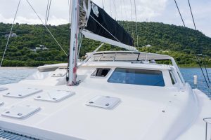 deck, Voyage 520, catamaran for sale