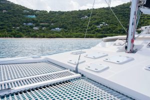 deck, Voyage 520, catamaran for sale