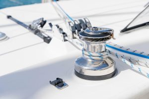 deck, Voyage 520, catamaran for sale
