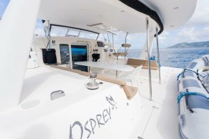 cockpit, Voyage 520, catamaran for sale