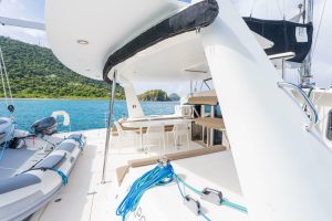 cockpit, Voyage 520, catamaran for sale