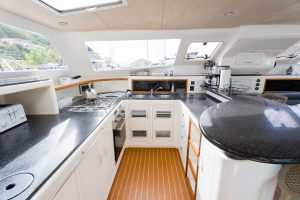 interior, Voyage 520, catamaran for sale