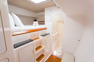bed, Voyage 520, catamaran for sale