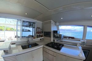 interior, Leopard 51 PowerCat, trawler for sale