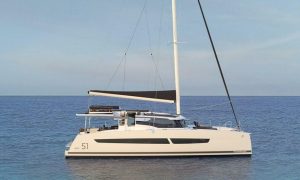 exterior, FP 51 Aura, catamaran for sale