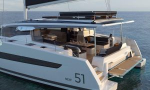 exterior, FP 51 Aura, catamaran for sale