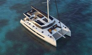 exterior, FP 51 Aura, catamaran for sale