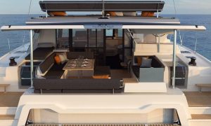 cockpit, FP 51 Aura, catamaran for sale