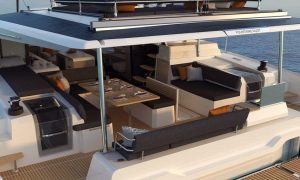 cockpit, FP 51 Aura, catamaran for sale
